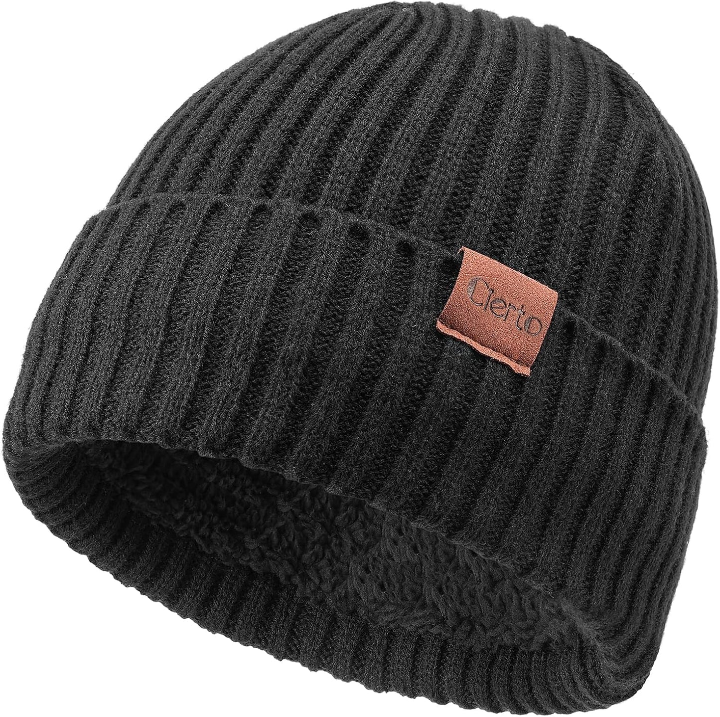 Ultimate Winter Beanie for Men & Women – Cozy Thermal Fleece Lined Knit Hat | Stylish Cuffed Stocking Cap for Cold Weather