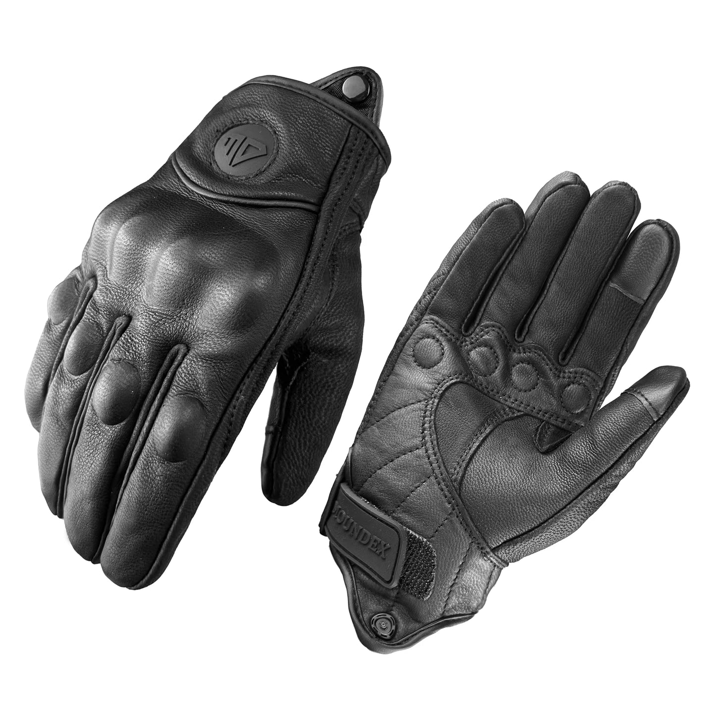 Premium Motorcycle Gloves for Men & Women - Leather Winter Cycling & ATV Protection (S-3XL)