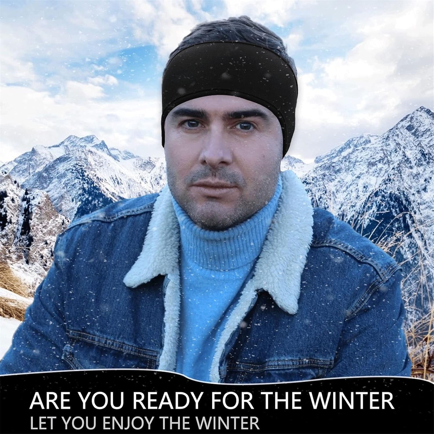 Ultimate Cozy Winter Ear Warmers - Fleece Thermal Headbands for Men & Women - Perfect for Running, Hiking & Skiing - 2 Pack